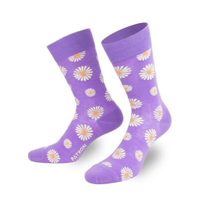 Blumen Socken von PATRON SOCKS - BEQUEM, STYLISCH, EINZIGARTIG!