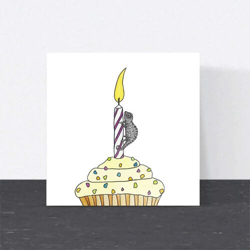 Animal Birthday Card - Cute Chameleon // Eco-friendly Cards // Wildlife Art Cards