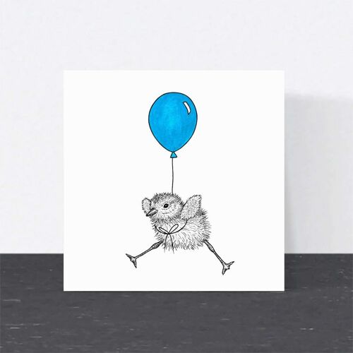 Animal Birthday Card - Chick // Eco-friendly Cards // Wildlife Art Cards
