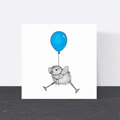 Animal Birthday Card - Chick // Eco-friendly Cards // Wildlife Art Cards