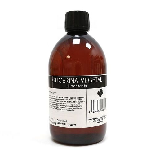 Glicerina vegetal 500ml