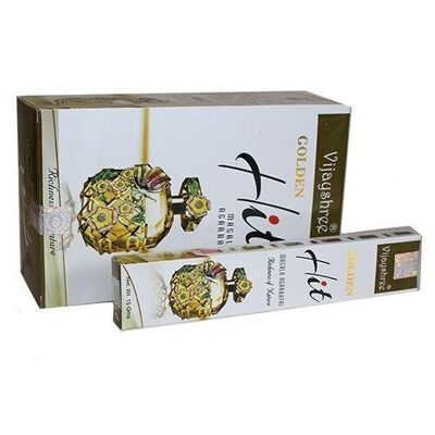 12 packs of Golden incense - Golden Hit 15 gr