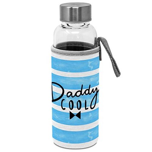 Glass Bottle with protection sleeve Daddy Cool