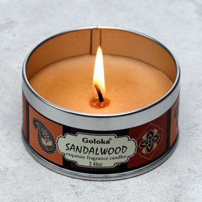 3x Goloka Candle - Sandalwood