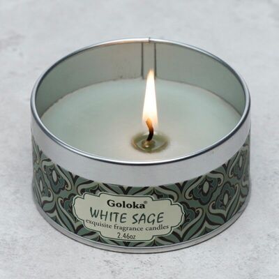3x Goloka Candle - White Sage
