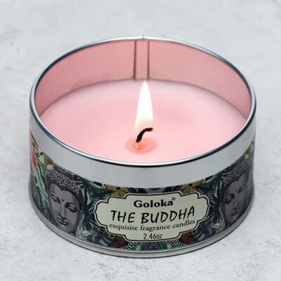 3x Goloka Candle - Buddha