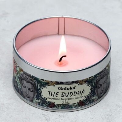 3x Candele Goloka - Buddha