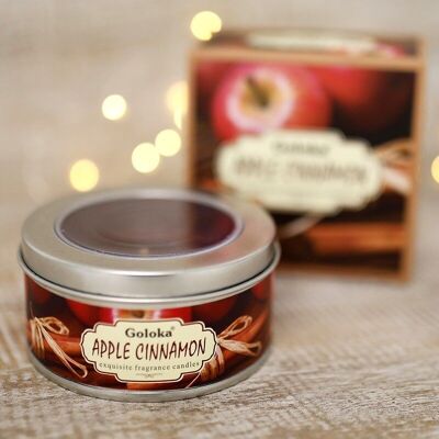 3x Goloka Candle - Apple and Cinnamon