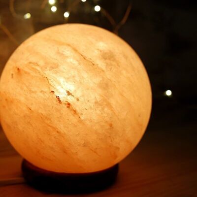 Lámpara sal - esfera
