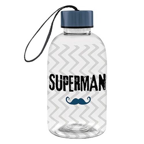 Aluminum Superman drinking bottle