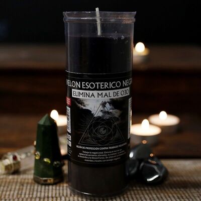 3 Esoteric candle - Black
