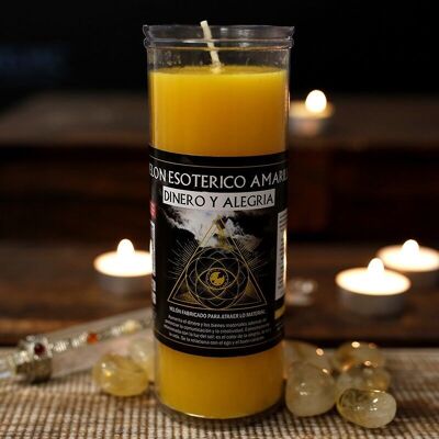 3 Esoteric candle - Yellow