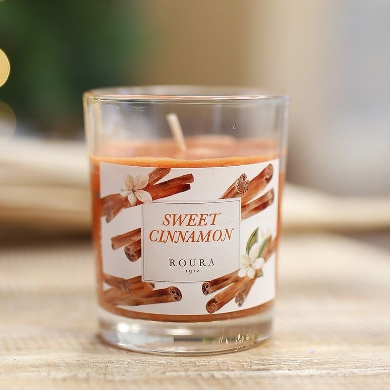 6 Candele Aromatiche - Cannella 75x70mm