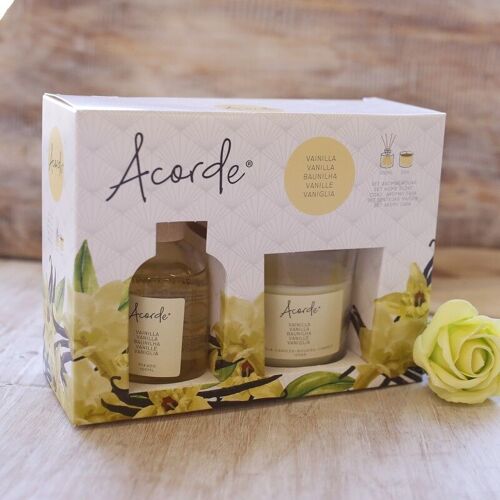 Set aromas hogar - vainilla