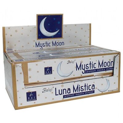 12 Packs Balaji incense - Mystical Moon 15gr