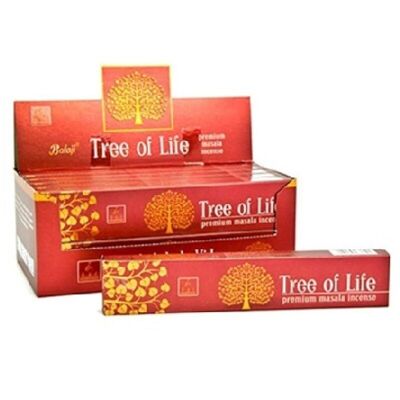12 Packs Balaji incense - Tree of life 15gr