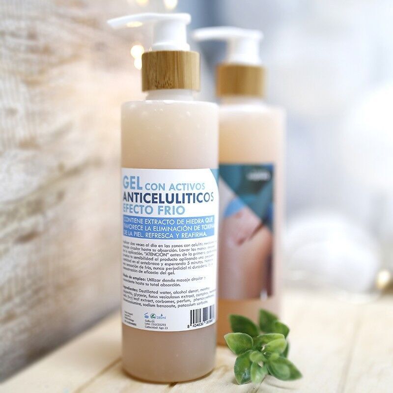 Gel activos anticeluliticos - efecto frío