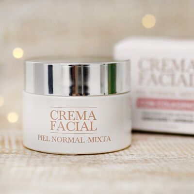 Crema facial - piel normal y mixta