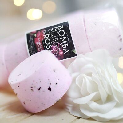 5 Shower bombs - rose petals