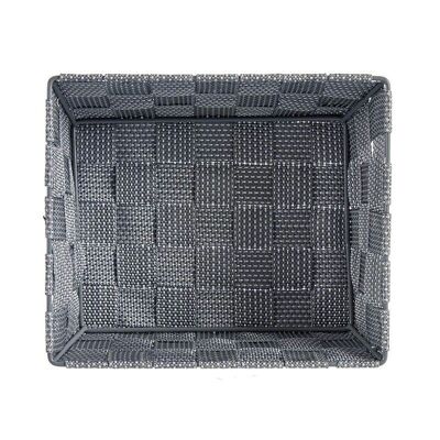 4 nylon baskets 17cm - gray