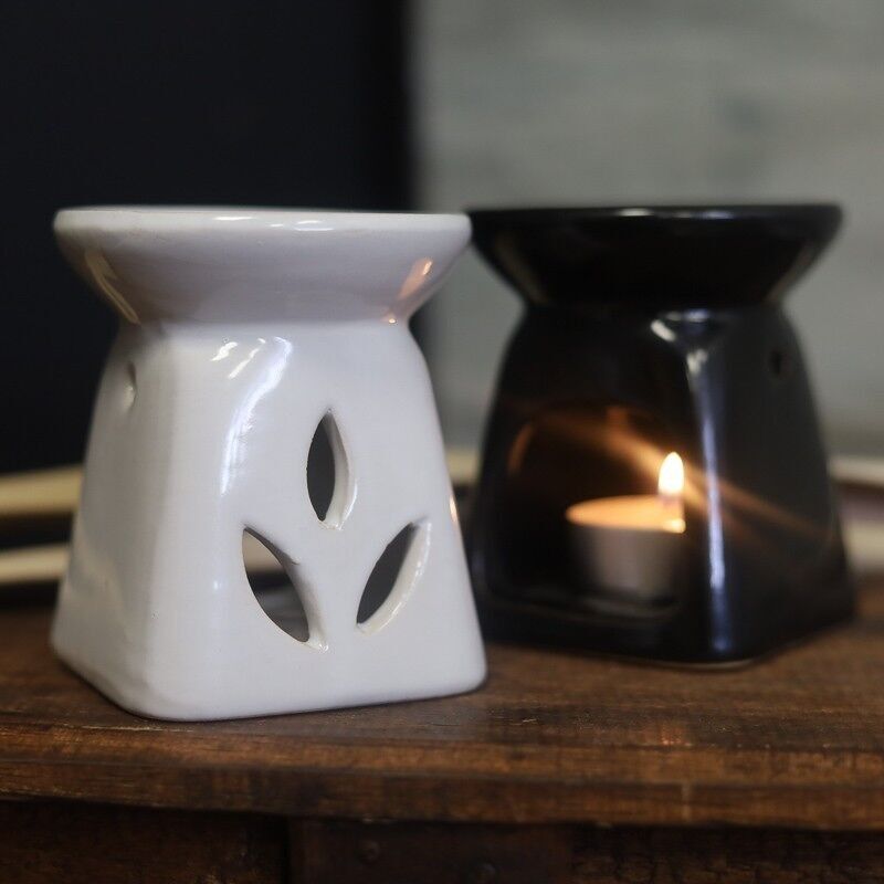 12 plaques de brûleurs à mazout en céramique blanc/noir