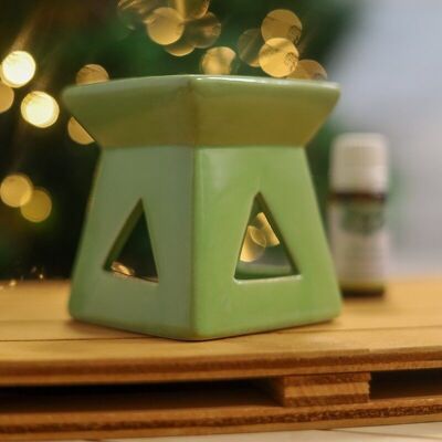 12 Square oil burner assorted colors