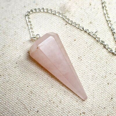 3 Magic Pendulums - rose quartz