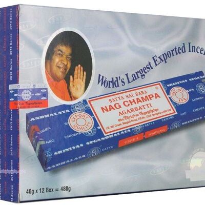 12 confezioni di Nag Champa da 40 g