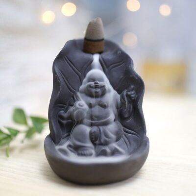 Fontaine pour cônes de reflux - Bouddha bonheur