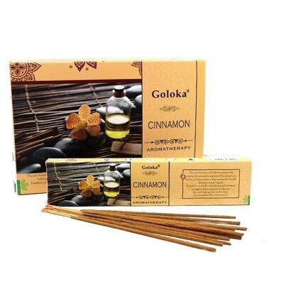 12 cannelle d'aromathérapie Goloka