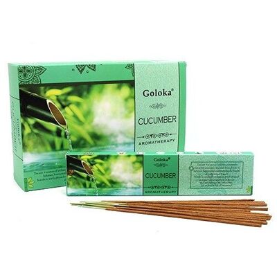 12 concombres d'aromathérapie Goloka