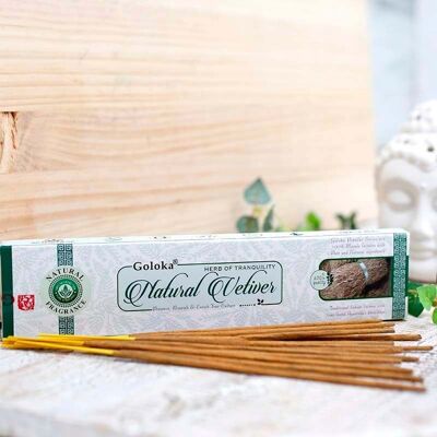 12 Goloka Masala - Vetiver Naturale 15gr