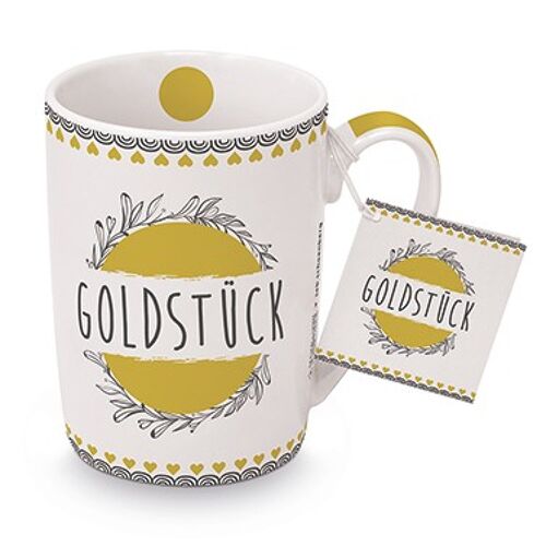 Becher Goldstück