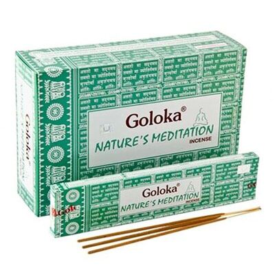 12 paquets Goloka Nature's - Méditation 15gr