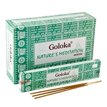 12 paquets Goloka Nature's - Méditation 15gr 1