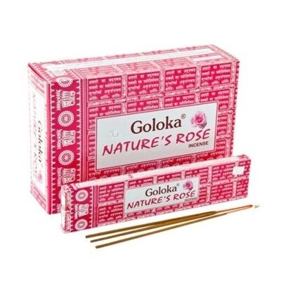 12x Goloka nature's Rose - incense