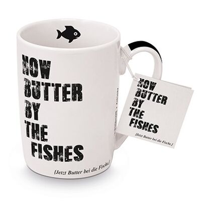 Cup of butter by the fishes