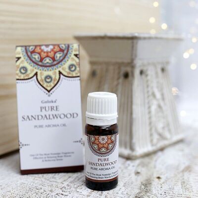 12 Goloka fragrance oils - sandalwood