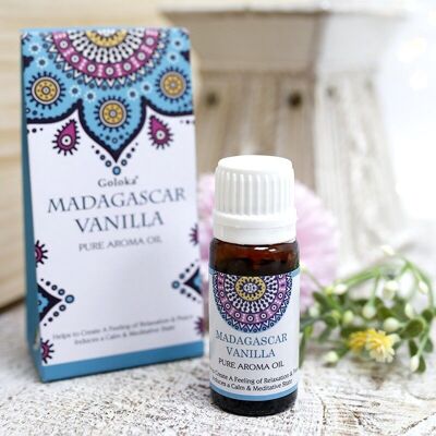 12 Goloka fragrance oils - vanilla