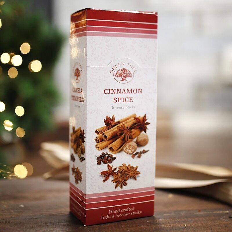 6 packs Incienso Green Tree - Canela picante