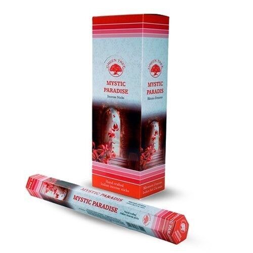 6 paquets d'encens Arbre Vert - Paradis Mystique