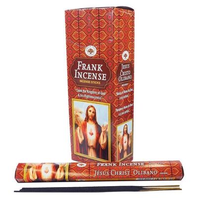 6 packs Green Tree Incense - Jesús Christo frankincense