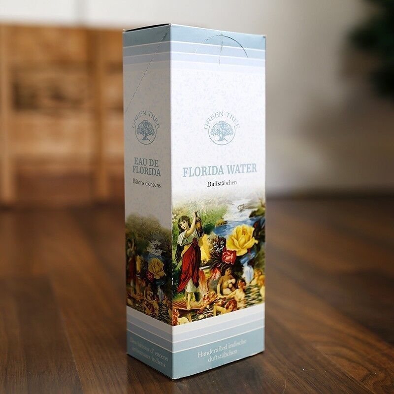 6 paquets d'encens d'arbre vert - Eau de Floride