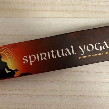 12 paquets d'encens Arbre Vert - Yoga Spirituel 1