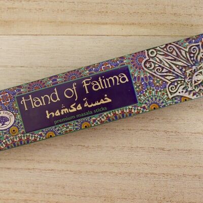 12 packs Green Tree Incense - Hands of Fatima