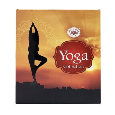 Coffret de collection 6 paquets d'encens Arbre Vert - Yoga