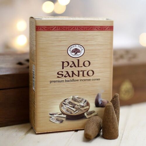 12 packs conos incienso Green Tree - palo santo