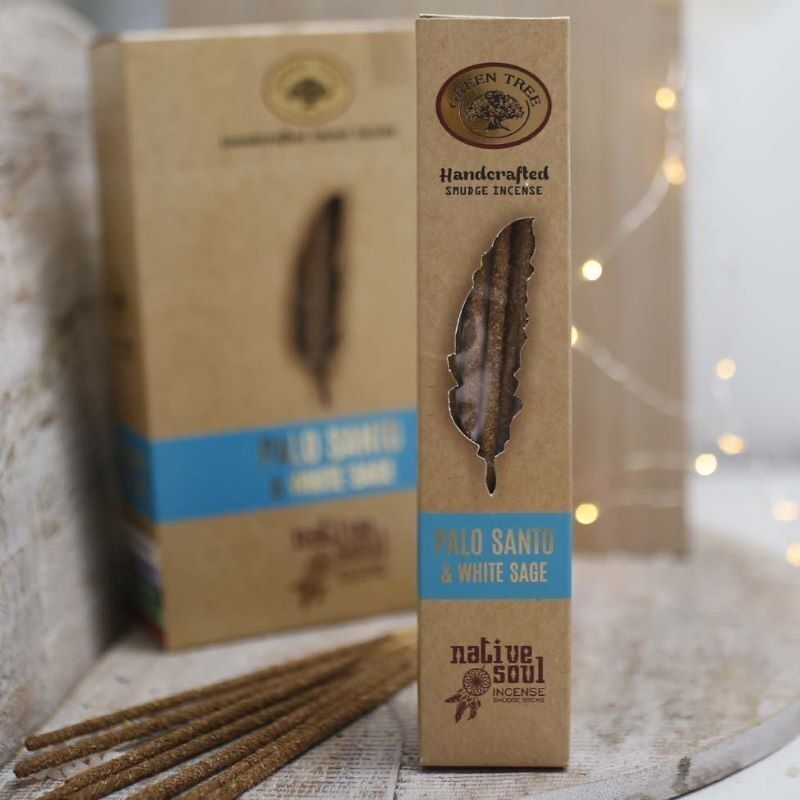 Encens Arbre Vert - Palo Santo et Sauge Blanche