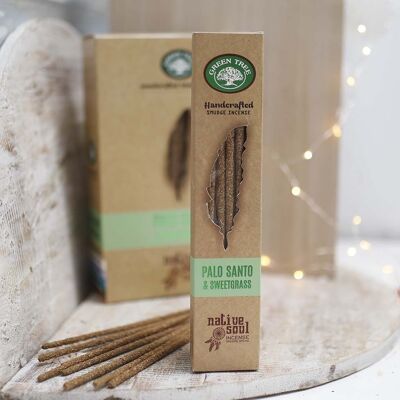 Green Tree Incense - Palo Santo and Sweet Grass