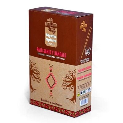 12 Packs d'encens Tribal Mystic Spirit - Palo santo et bois de santal